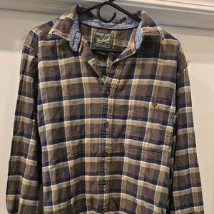Greens & Blues Flannel Buttoned Shirt